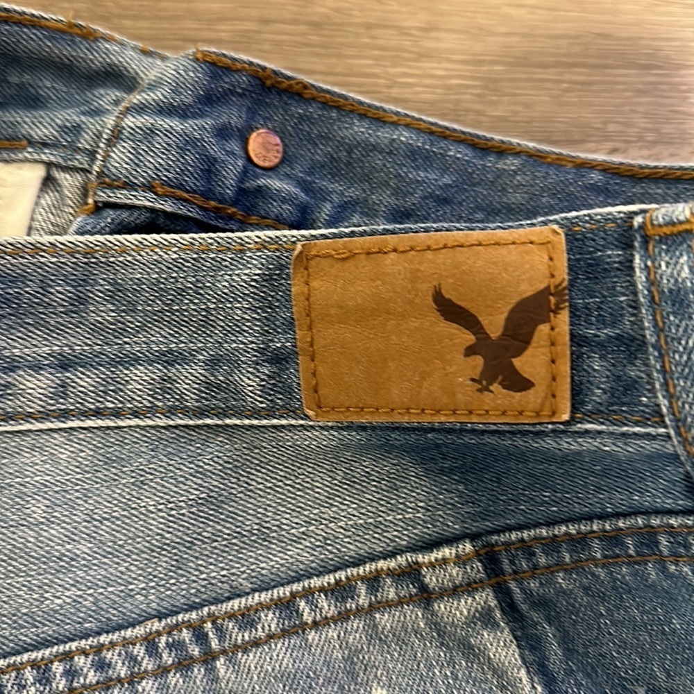 High Rise Color Block Jeans - Picture 14 of 14